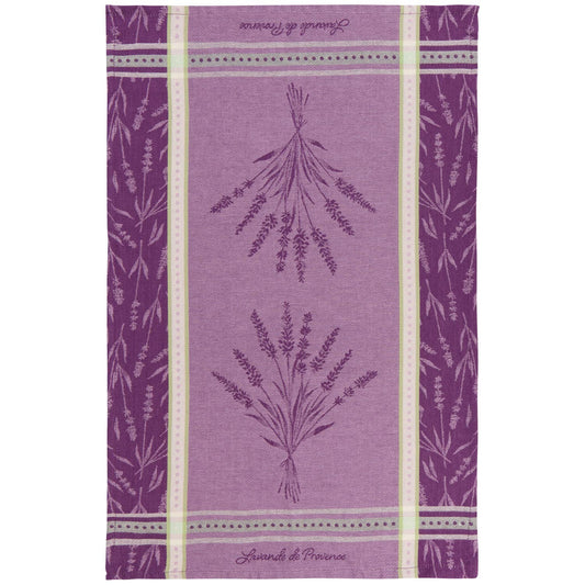 True Lavender Collective Lavender Jacquard Towel