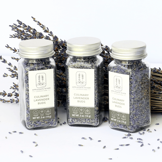 Applegate River Lavender Farm 4 oz by vol Culinary Lavender Buds