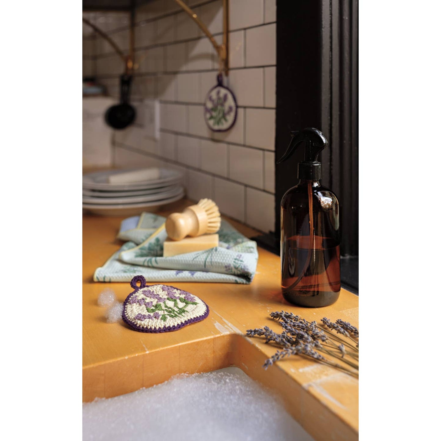 Now Designs by Danica Lavender Crochet Sponges Set of 2