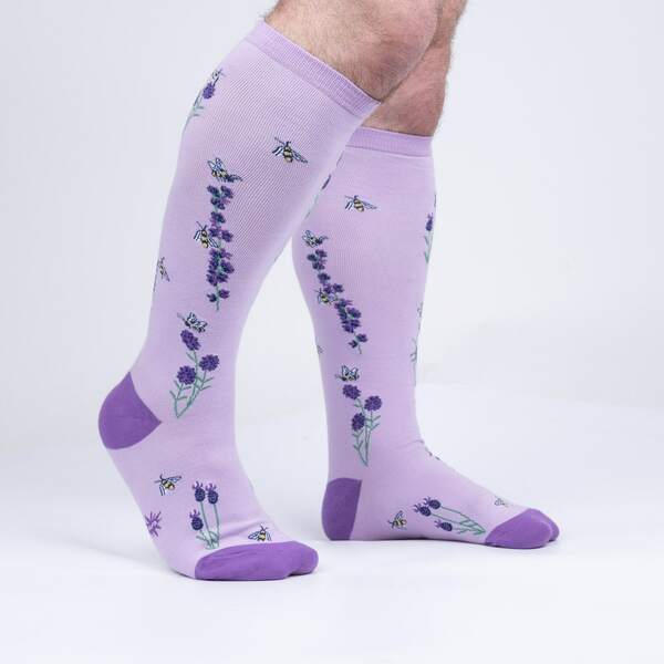 Sock it to Me Stretch-It: Bees and Lavender
