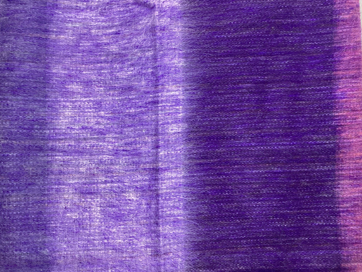 The Funky Alpaca Lavender Fields Woven Scarf