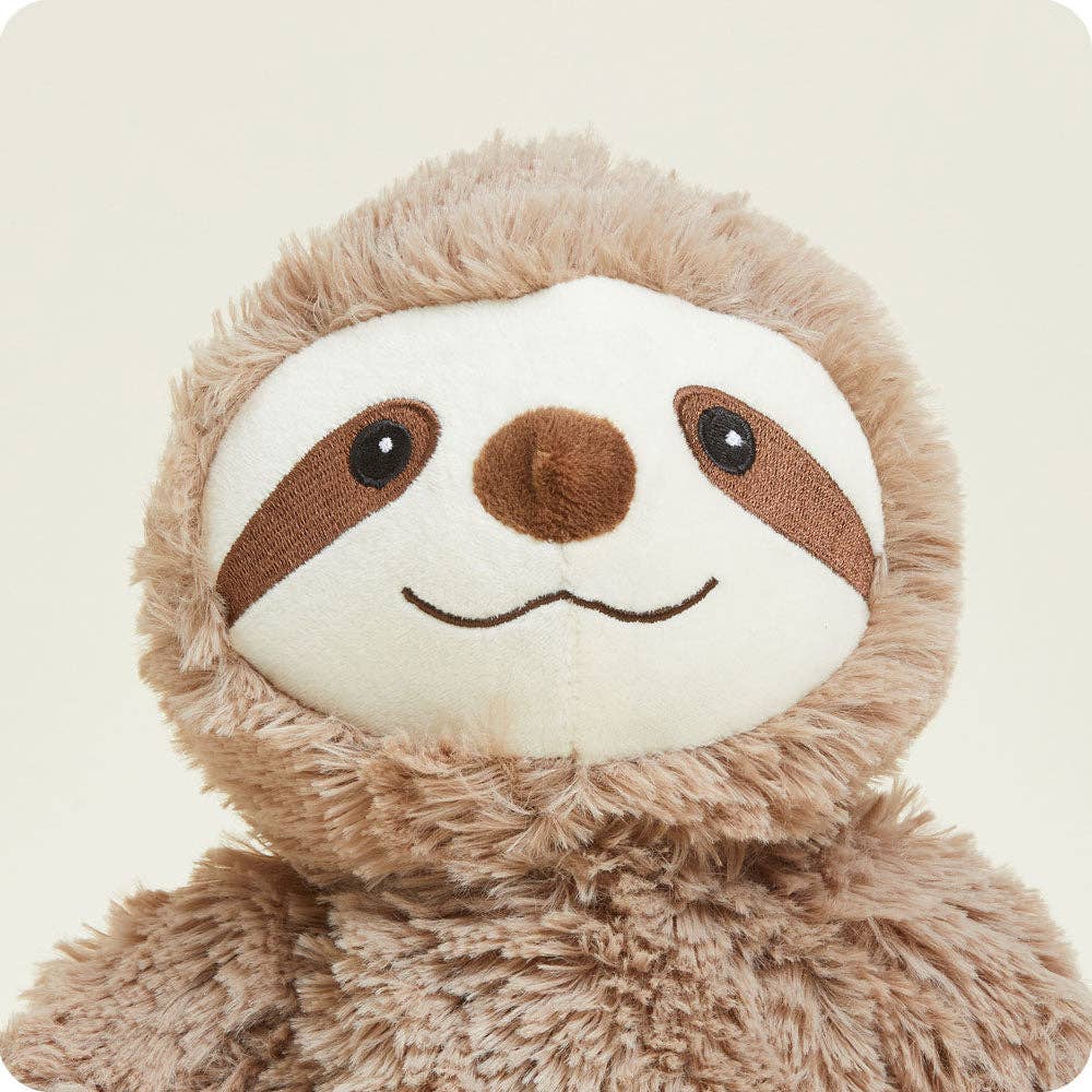 True Lavender Collective Brown Sloth Warmies