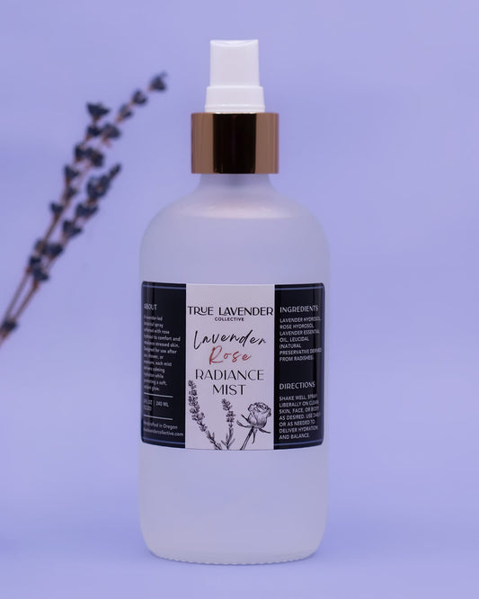 True Lavender Collective Lavender Rose Radiance Mist