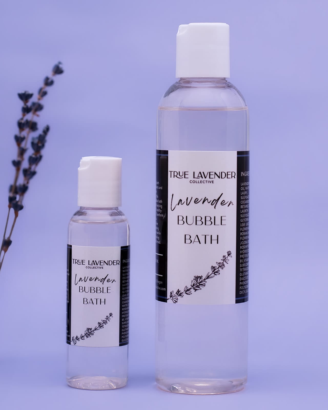 True Lavender Collective 2 oz Lavender Bubble Bath