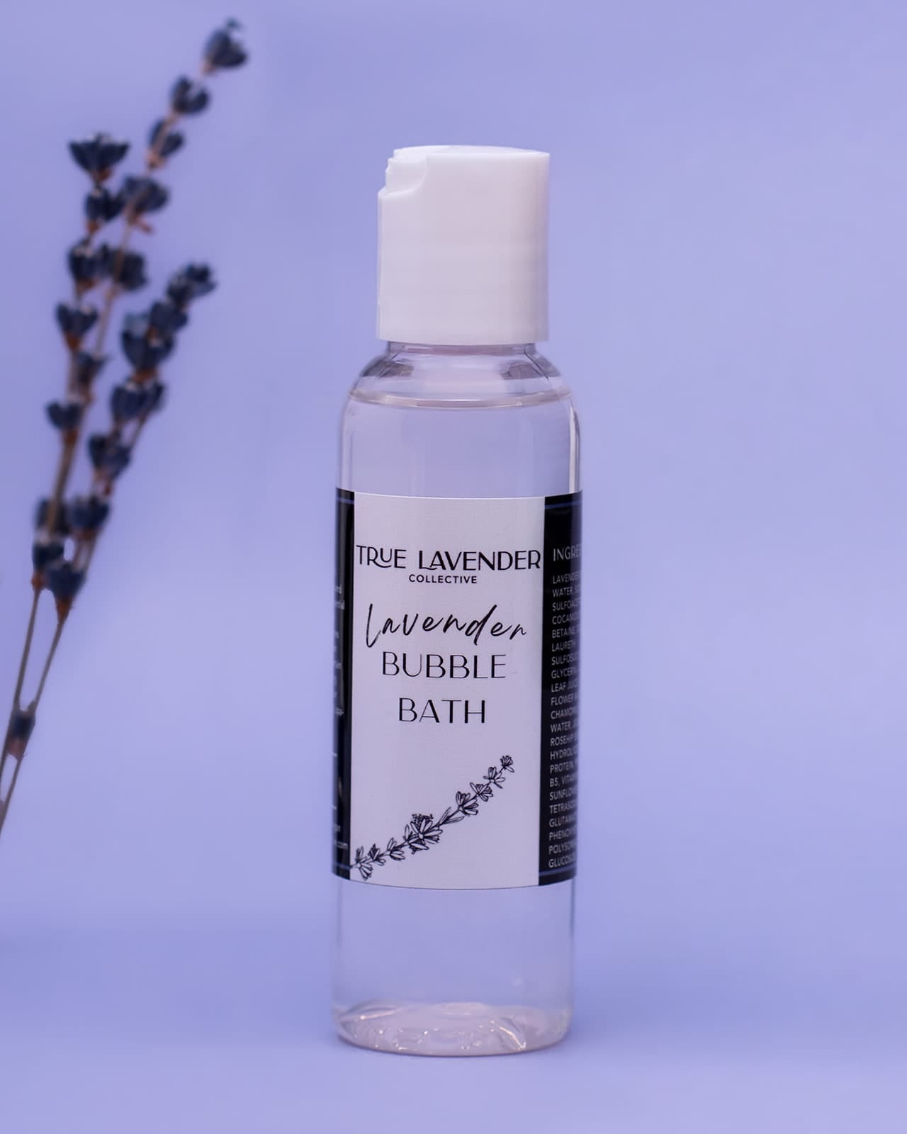 True Lavender Collective 2 oz Lavender Bubble Bath