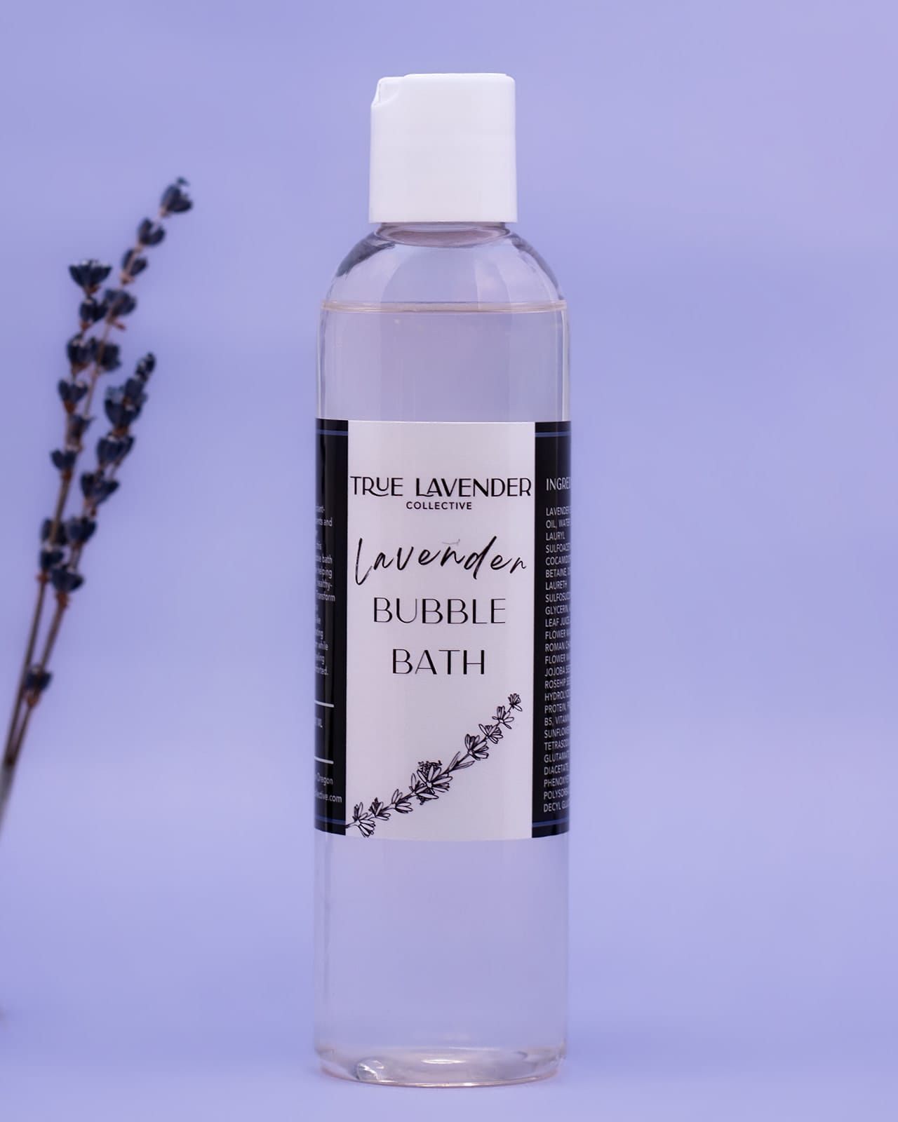 True Lavender Collective 8 oz Lavender Bubble Bath