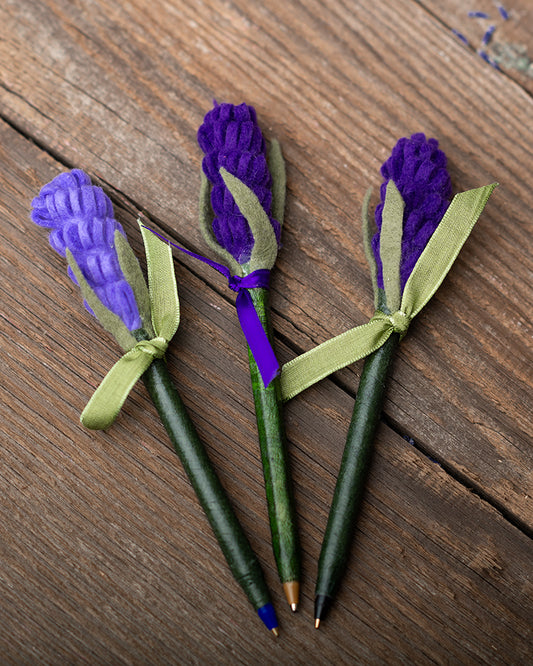 True Lavender Collective Felted Lavender Pen
