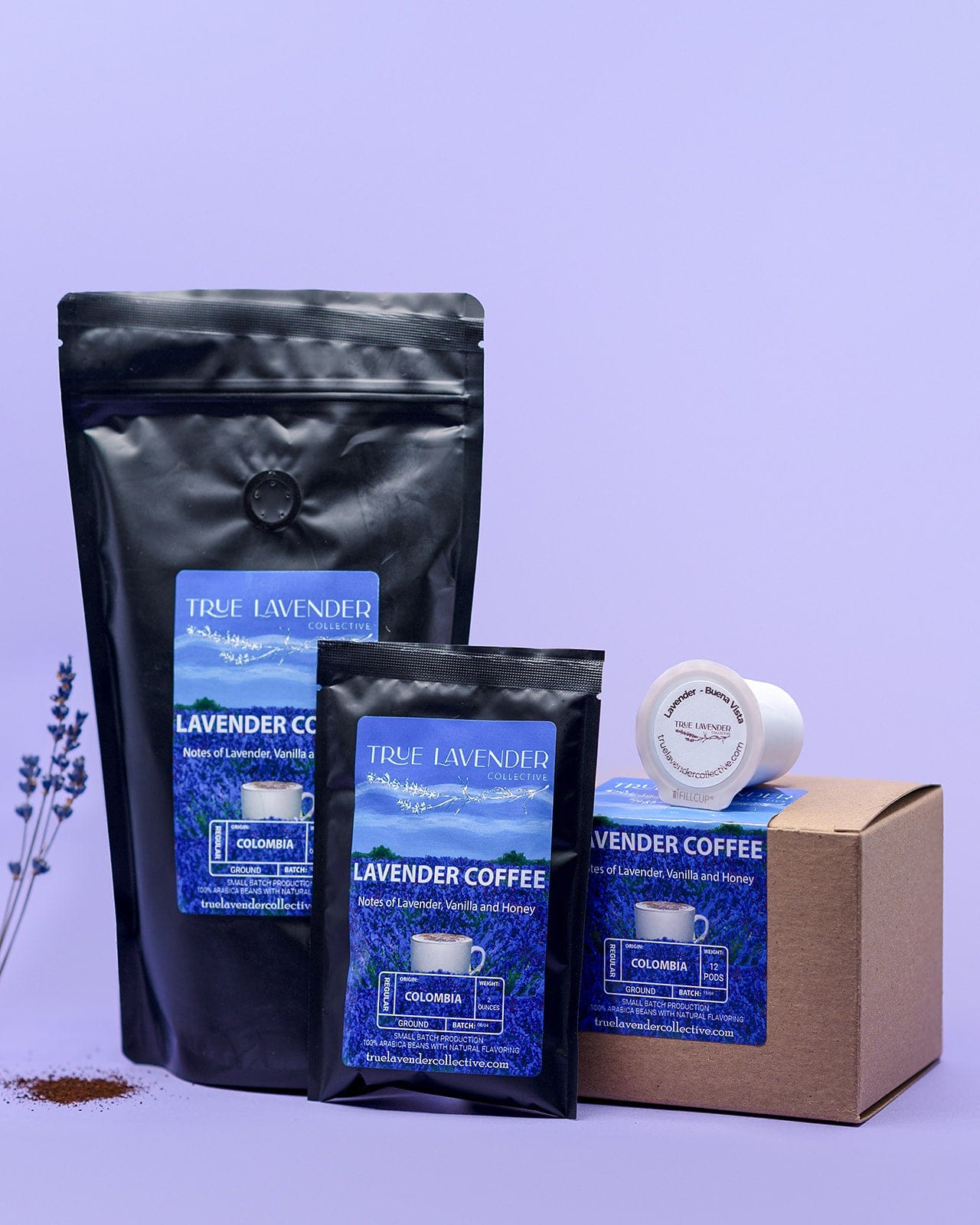 True Lavender Collective Lavender Coffee