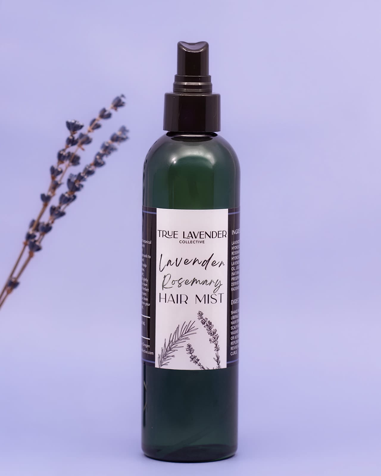 True Lavender Collective Lavender Rosemary Hair Mist