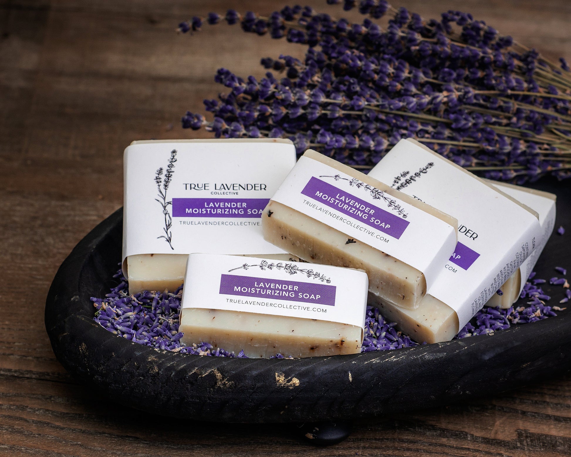 True Lavender Collective Lavender Moisturizing Soap - Full Bar