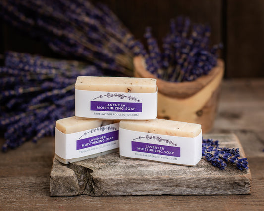 True Lavender Collective Lavender Moisturizing Soap - Half Bar