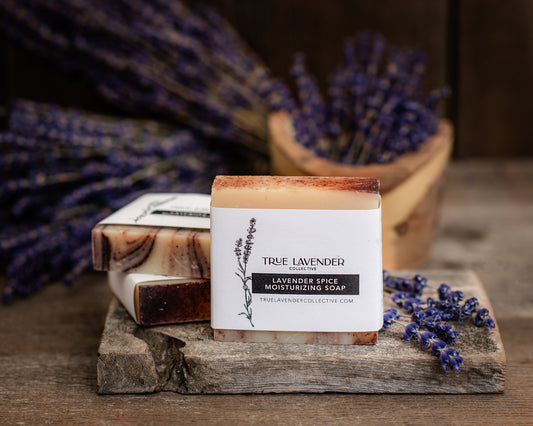 True Lavender Collective Lavender Spice Moisturizing Soap - Full Bar