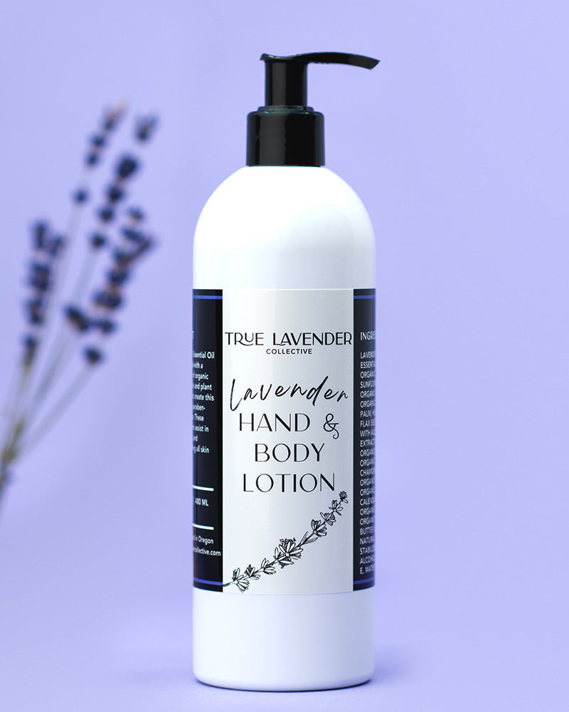 True Lavender Collective 16 fl oz Lavender Hand and Body Lotion