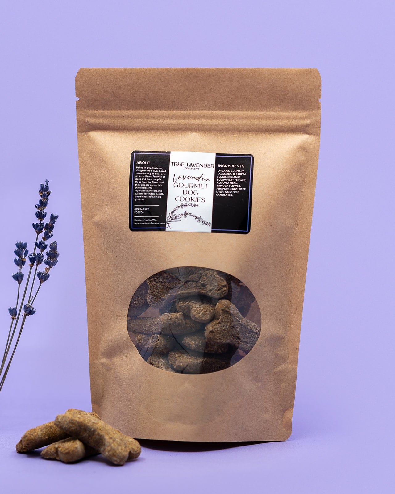 True Lavender Collective Lavender Gourmet Dog Cookies