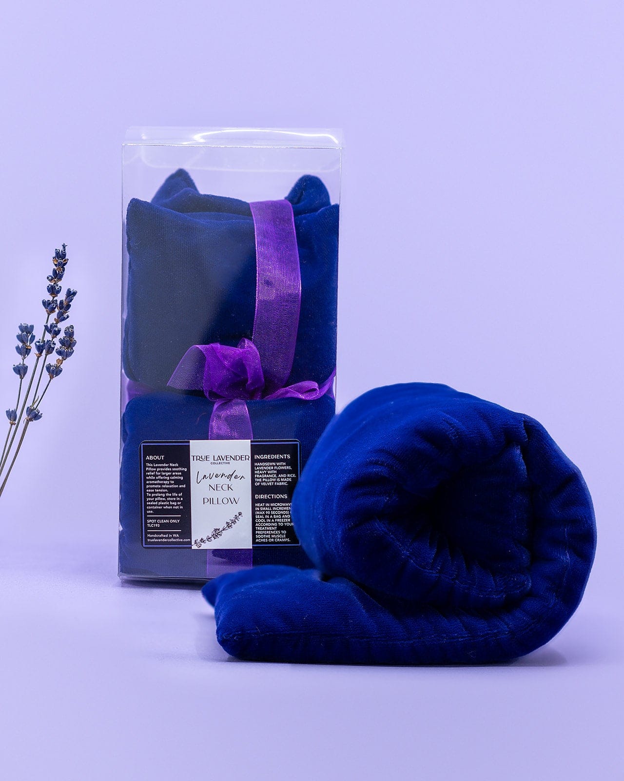 True Lavender Collective Lavender Neck Pillow