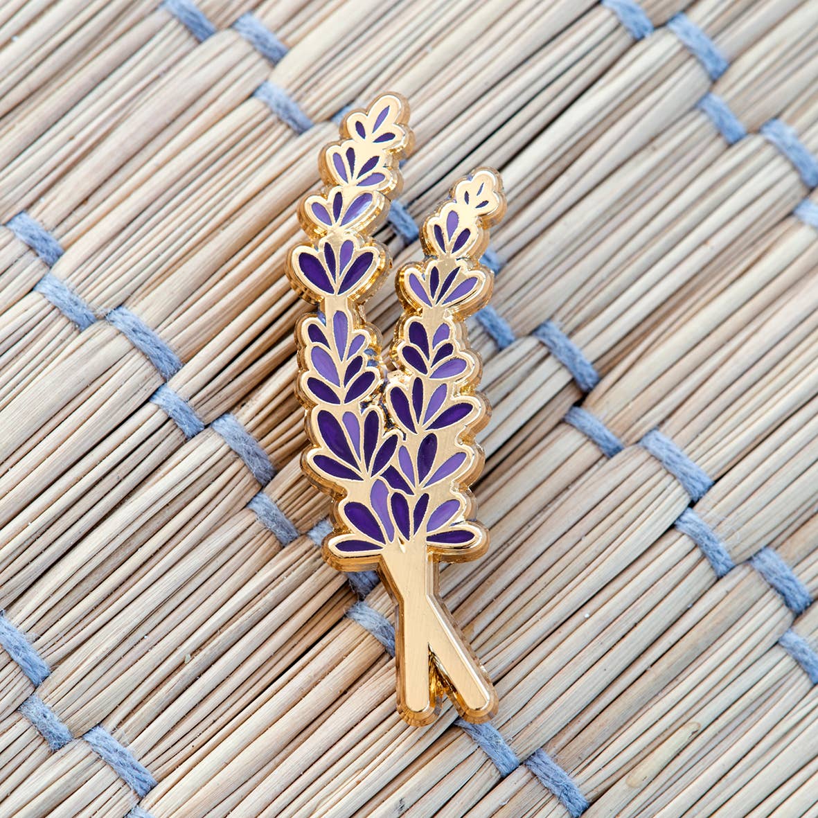 True Lavender Collective Lavender Enamel Pin