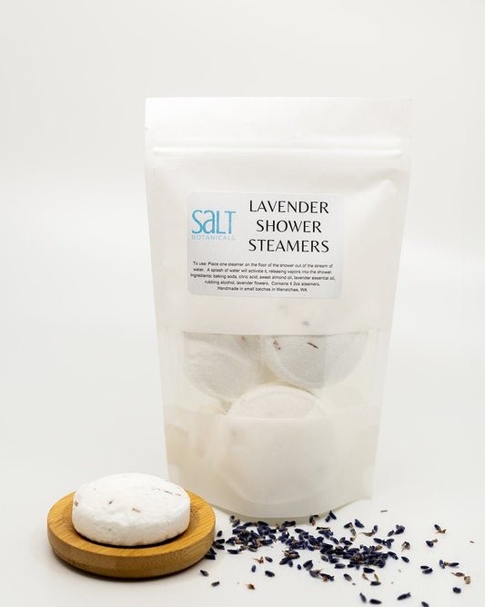 True Lavender Collective 4 count bag Lavender Shower Steamer 4-Pack
