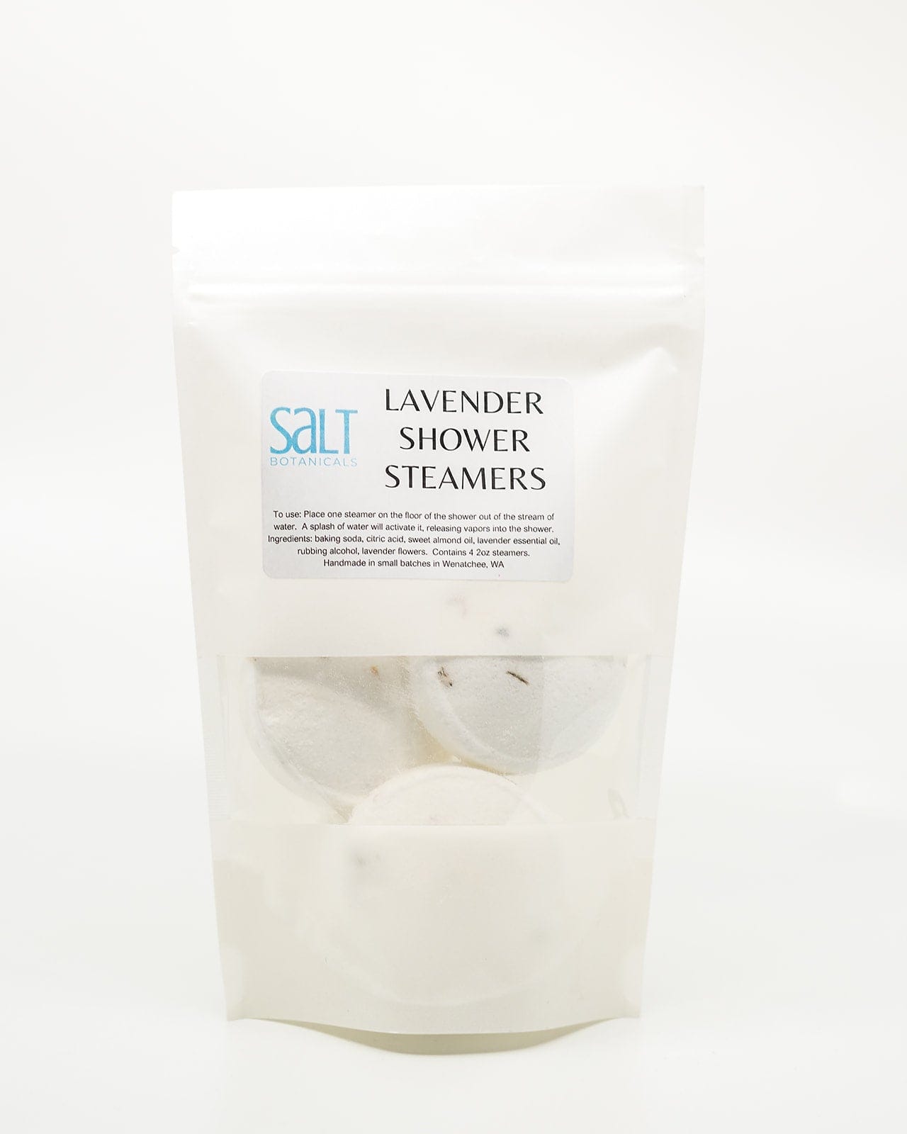 True Lavender Collective 4 count bag Lavender Shower Steamer 4-Pack