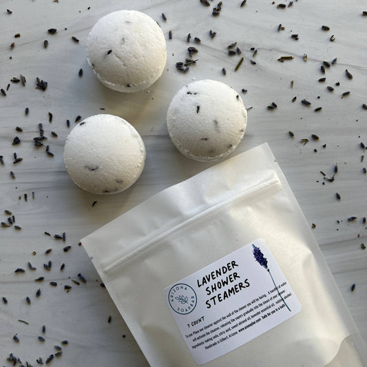 True Lavender Collective 4 count bag Lavender Shower Steamer 4-Pack