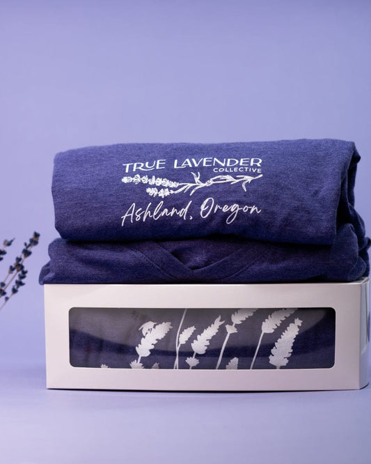 True Lavender Collective Lavender & Bee Women's Short Sleeve T-Shirt