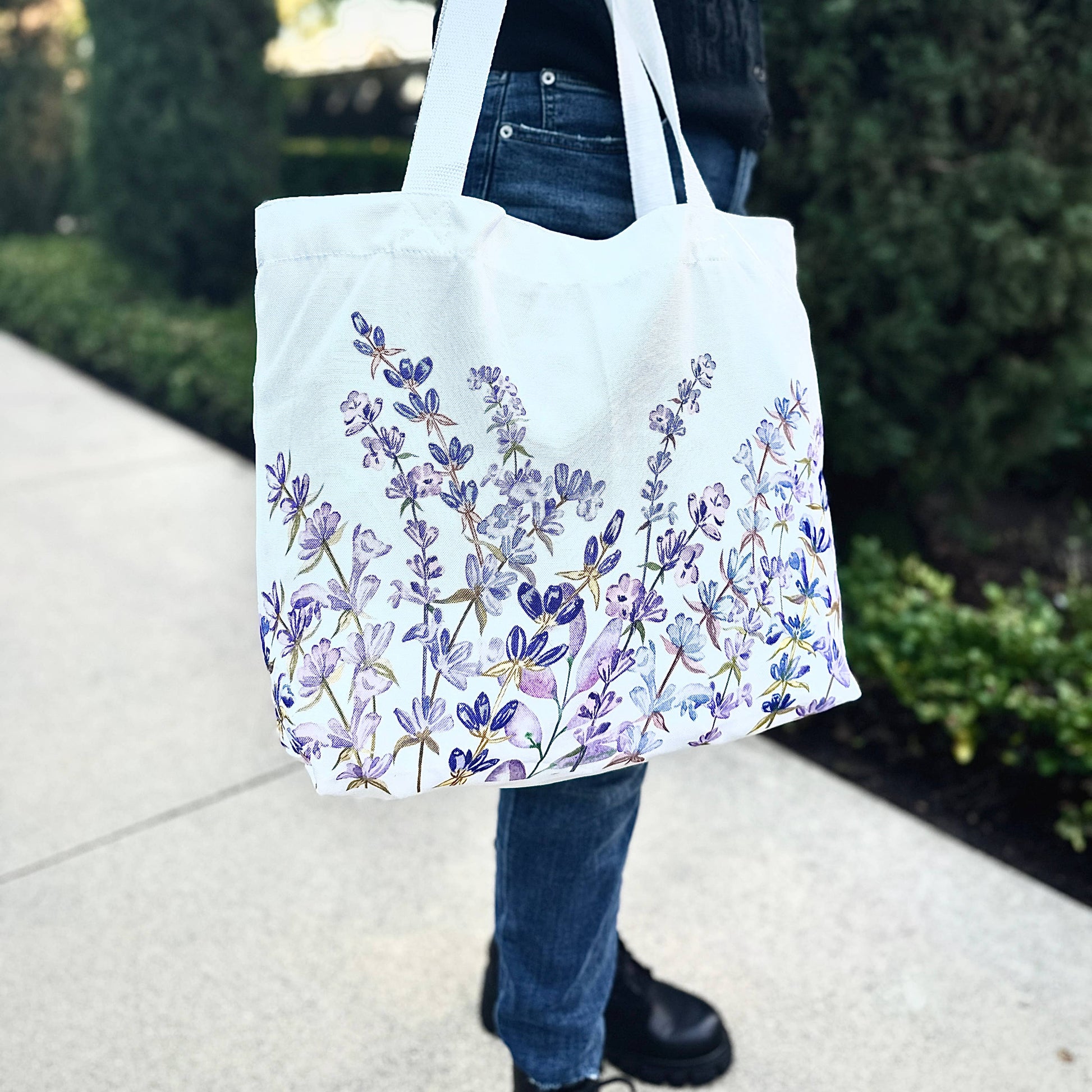 True Lavender Collective Lavender Tote Bag