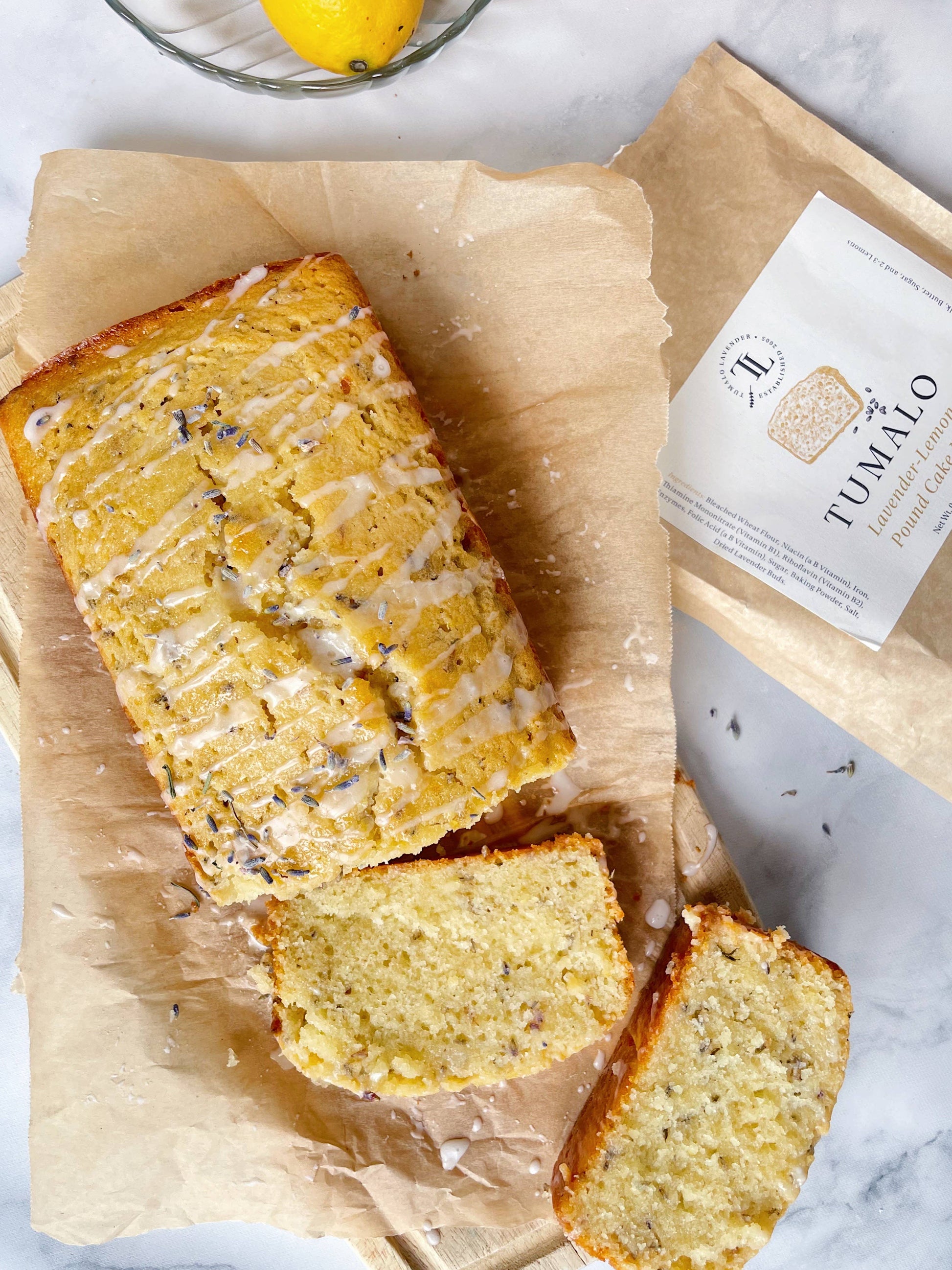 Tumalo Lavender Lavender Lemon Pound Cake Mix