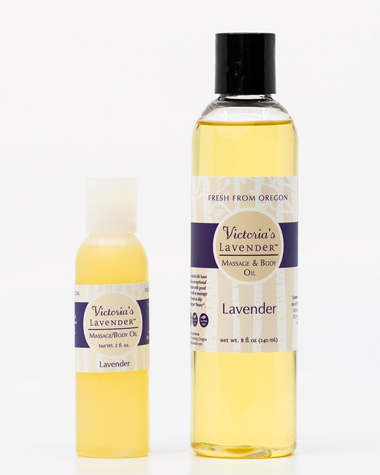 Victoria's Lavender Lavender Lavender Massage & Body Oil